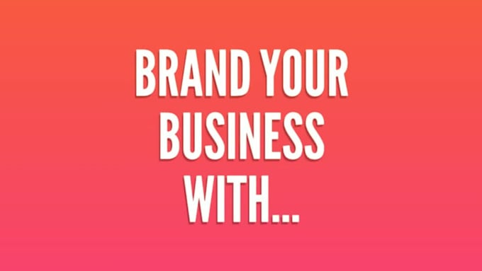 create advertisement using typography or animated text