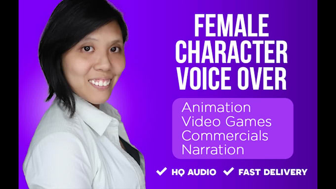 voice young characters for cartoons and video games