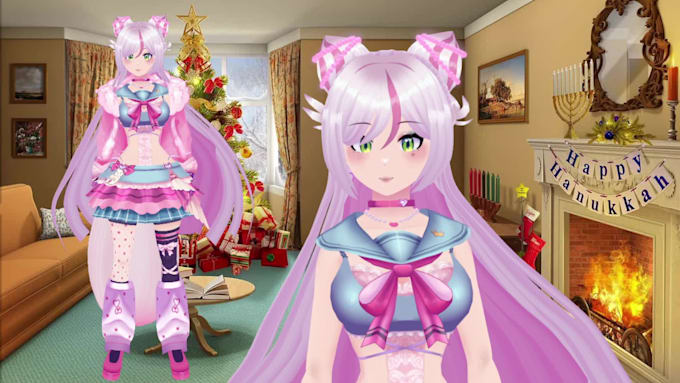 make 3d vroid models for vtubers and vstreamers