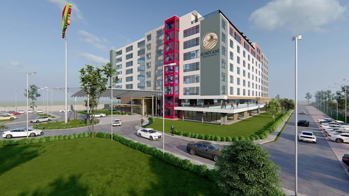 do architectural exterior 3d modeling and rendering