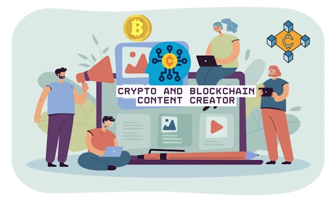 be your crypto and blockchain content creator