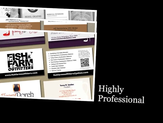 design business cards using your existing logo for a professional business card