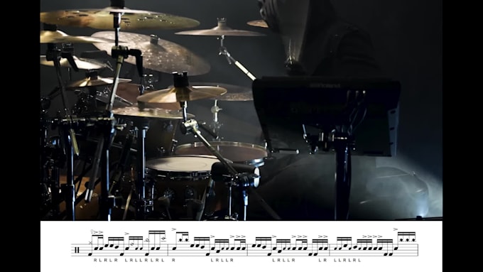make professional drum transcription
