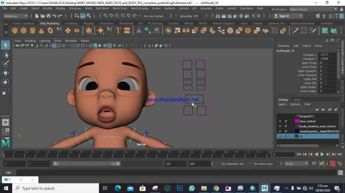 Model and rig any character on maya and blender perfectly by Oluwadamilolaa  | Fiverr
