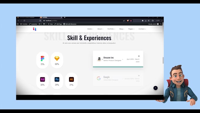 develop responsive wordpress ecommerce business website