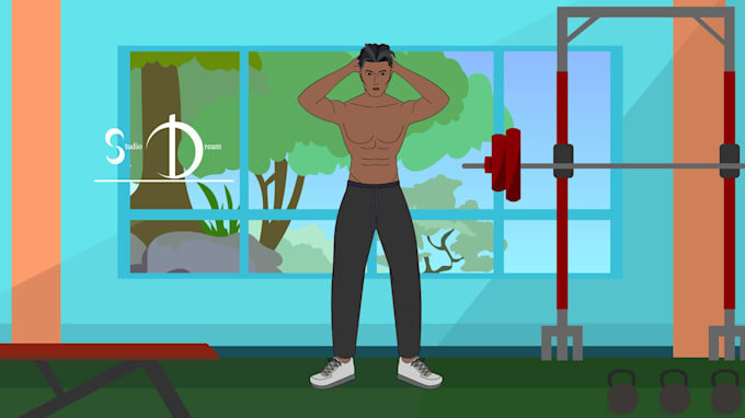 do 2d animation for you