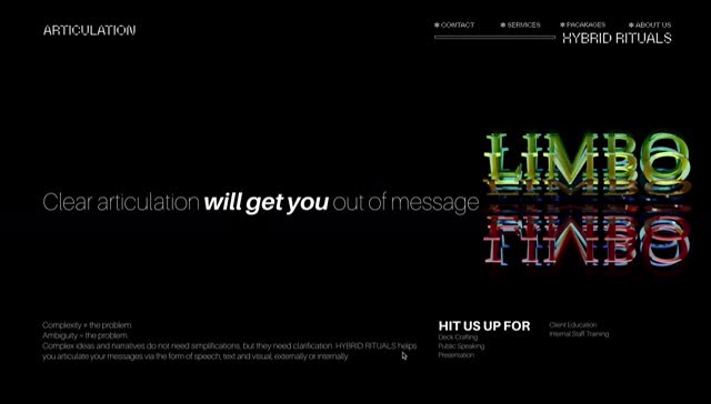 create highend genz website design