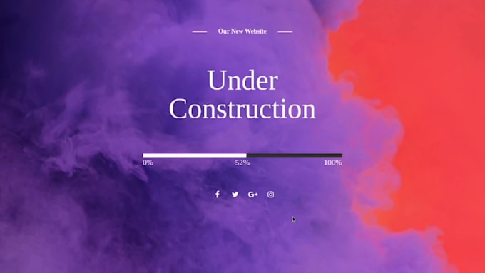 create coming soon website