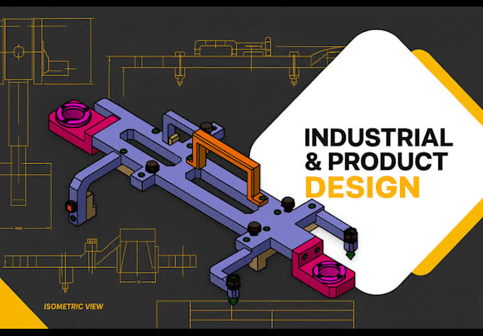 Do mechanical 3d design concept and 3d product by Jisika | Fiverr