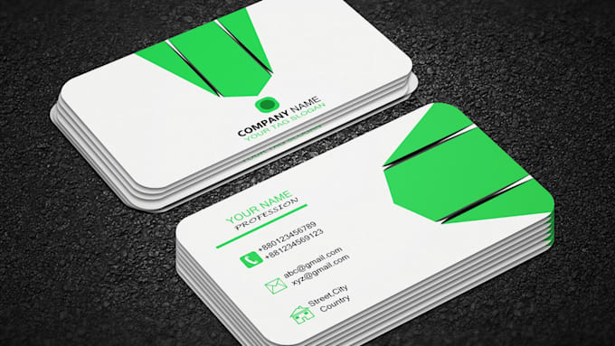 design luxury business card or visiting card
