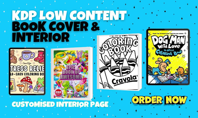 design KDP low content book covers interior riddle book worksheet