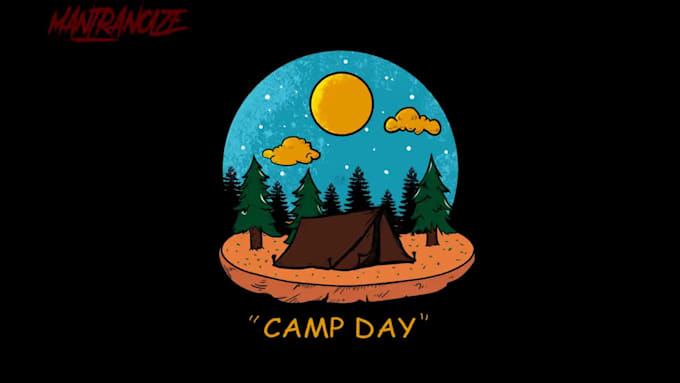 draw vintage retro illustration for clothing in 24 hours