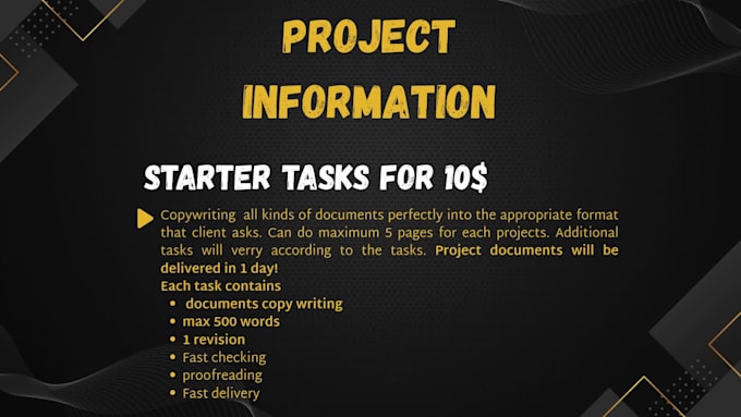 professional and experienced copywriter