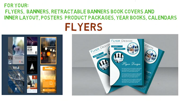 design awesome flyer and brochure