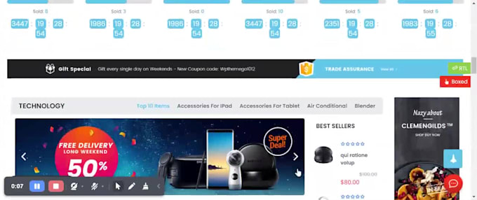 build multi vendor ecommerce website marketplace website