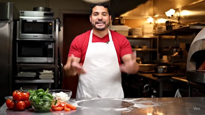 make a video for your restaurant using veo 3