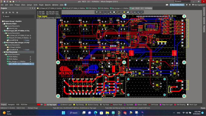 Design pcb 2 layers in altium designer by Yonesgholamali | Fiverr