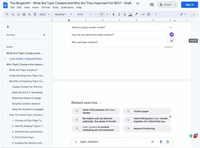 write an awesome blog article for your brand