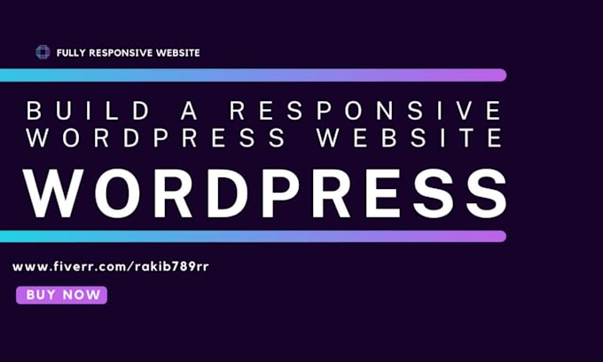 create a responsive wordpress website