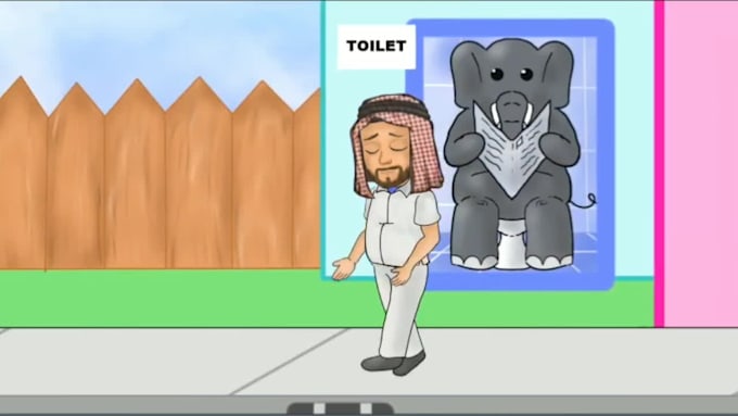 do 2d animation for for couple