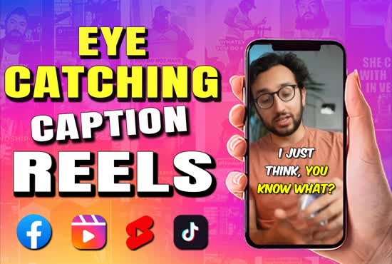 Edit Instagram Reels Tiktok Shorts With Engaging Subtitles By Chromaxperts Fiverr 3221