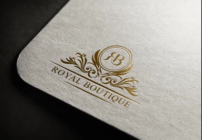 design gold luxury logo