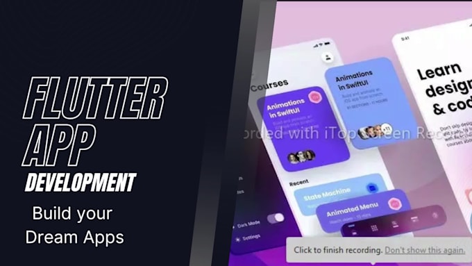 Develop ios , and android mobile apps in flutter by Hamza_5998 | Fiverr