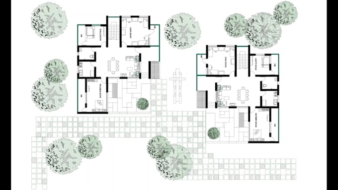 redraw the floor plan, architectural drawing in autocad