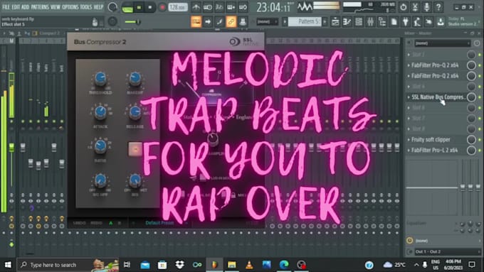 produce high quality dark melodic trap beats for you