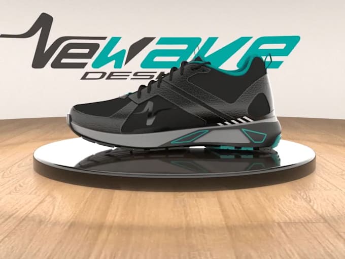 design 2d and 3d shoe, sneaker or footwear for you