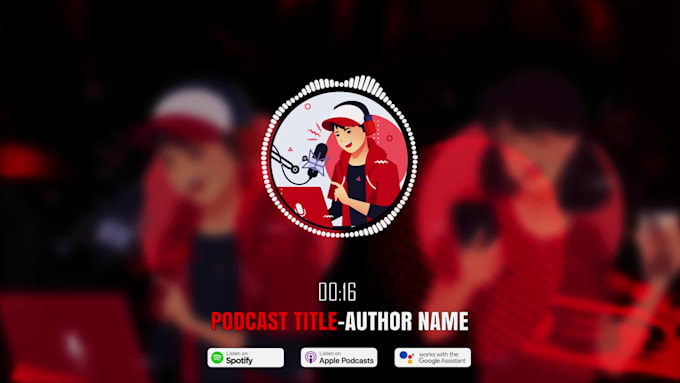 create stunning visualizer for your great podcast