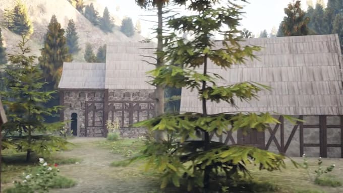 do unreal engine environment 3d game environment level design 3d game map