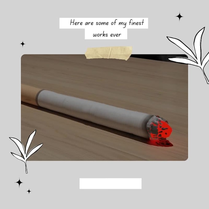 make professional cool 3d animated promo