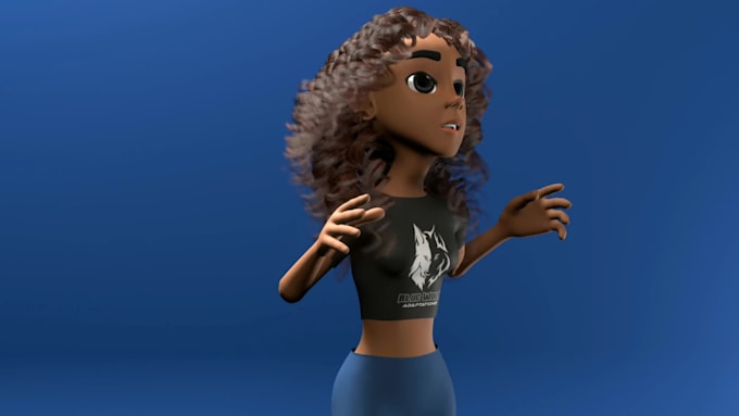 create 3d characters and cartoon models in blender