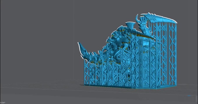 support and prepare your resin models for 3d printing