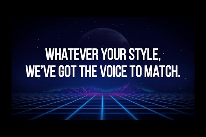 record high quality vocal ads and promotional voice overs