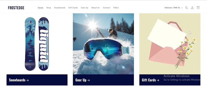build a shopify website for your ecommerce buisness