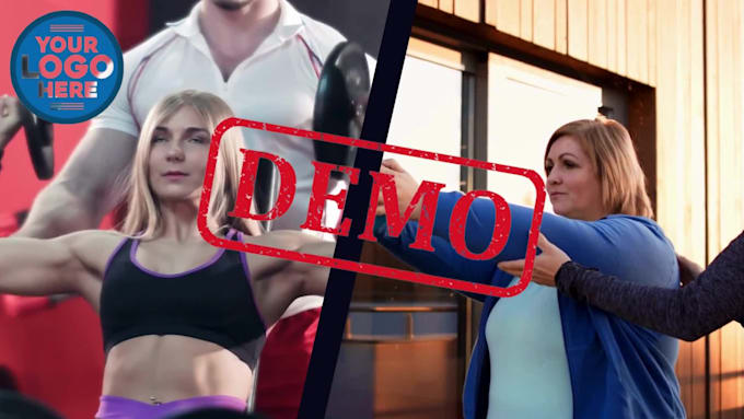 customize this premium video personal trainer video promo