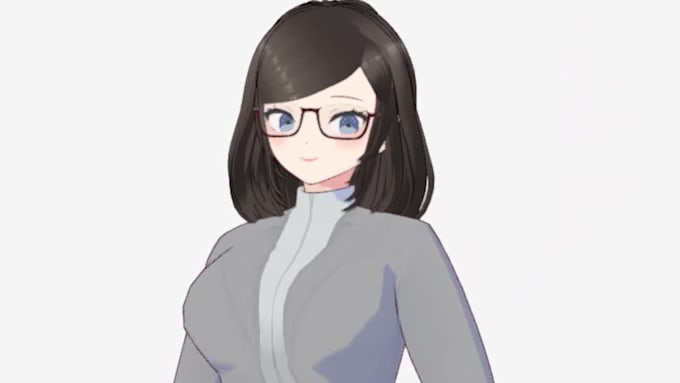 make a model on vroid for vtubing, vrchat avatars, and more