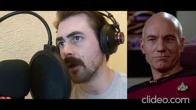 say anything you want as jean luc picard and patrick stewart