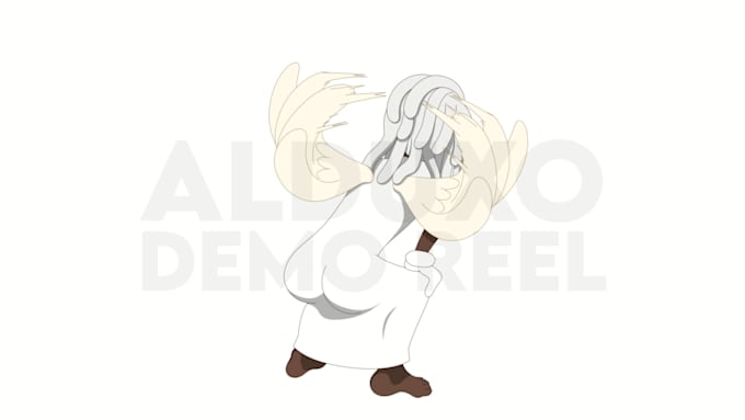 Make a 2d character animation for you by Aldo_mendonca | Fiverr