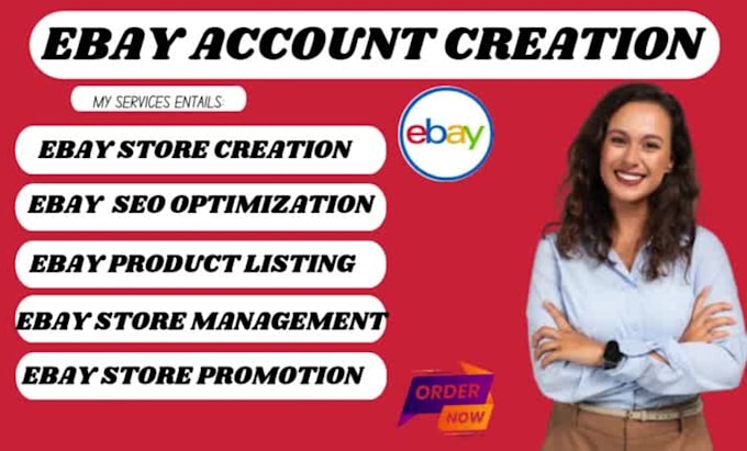 create verified ebay seller account, ebay store setup, ebay dropshipping
