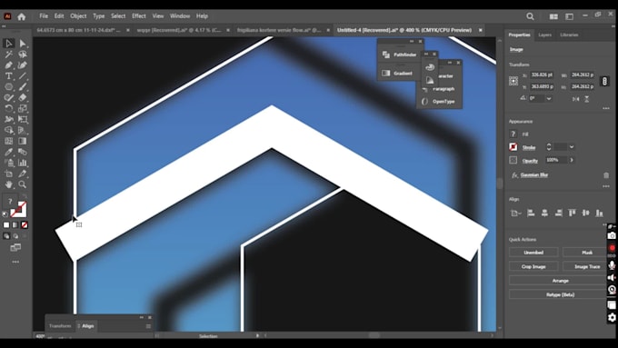 do vector tracing any logo or image within 2 hours