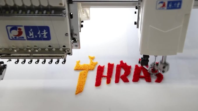 do sequins chenille digitizing into dst,tbf,pes,1 hours