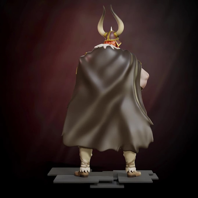 do 3d character model for 3d printing