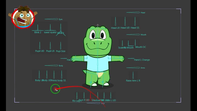 rig professional 2d characters ready for animation