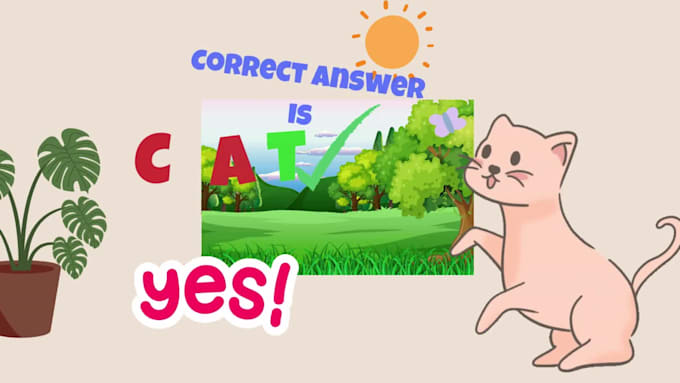 make kids educational video for youtube
