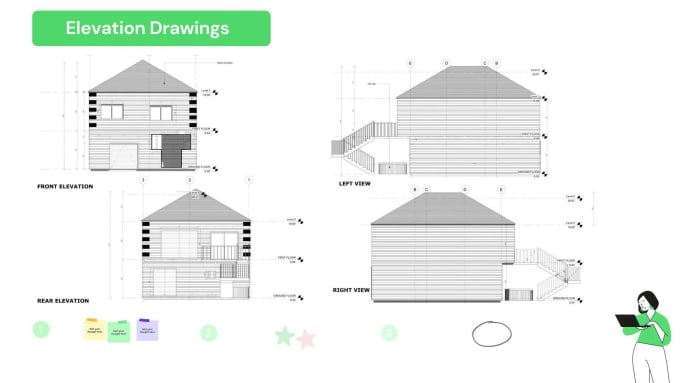 Architectural drawing set online order