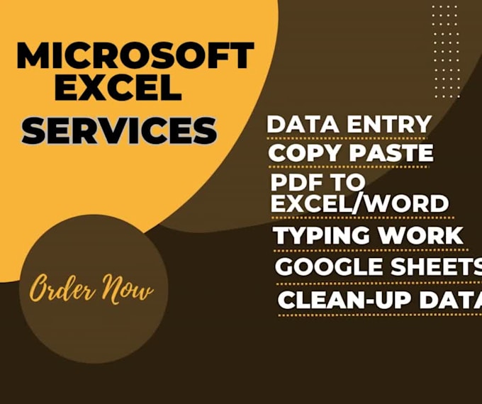 Help clients to create excel sheets to minimize manual work and