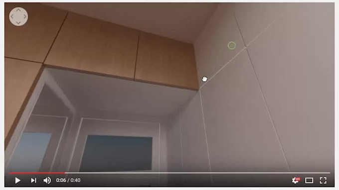 make 360 degree panorama interactive render in HD